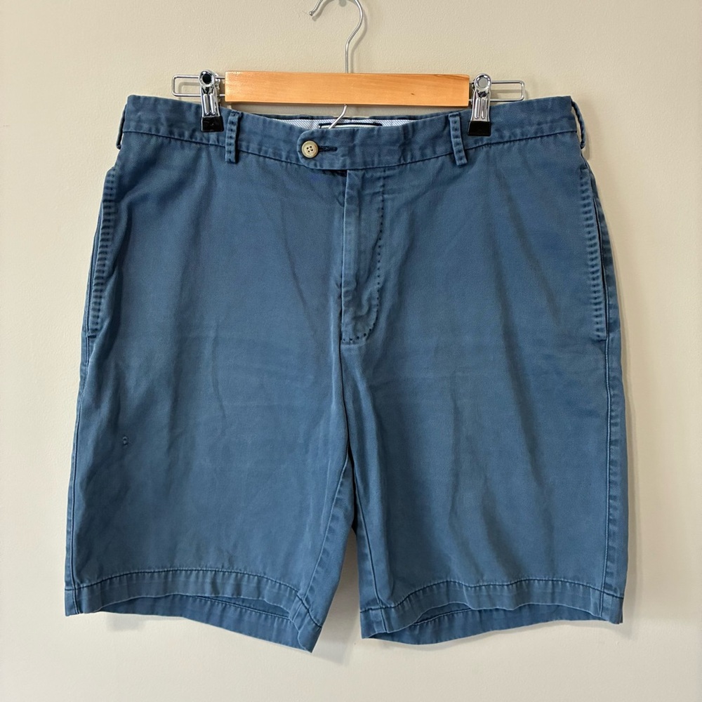 Peter Millar Prima Cotton Blue Men’s Shorts Size 34 with 9in Inseam